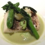 エルルカン・ビス - 14.3月  本鰆のグリル セロリのソース