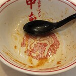 蒙古タンメン中本 - 当然ながら、完食です！美味しかった！