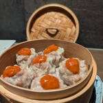 麦酒庵 - 酒粕チリソース焼売