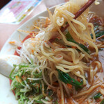 幸楽苑 - 溶けたニンニクの量、凄い！