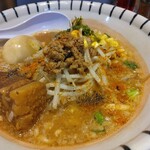 濃口背脂味噌らーめんと餃子 大福帳 - 