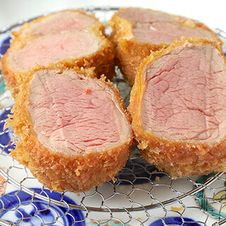 鹿児島県のブランド豚「渡辺バークシャー」使用のとんかつ