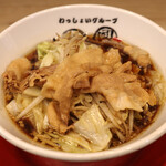 今里わっしょい - 黒醤油(小盛)＋消えニン並　７杯目