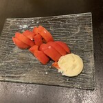 鉄板焼　いちか - トマトスライス