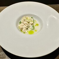 和琉料理 さりぃ - オクラと湯葉のさっと煮