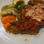 キッチン ブルー グローブ - 次はタップリソースを乗せて