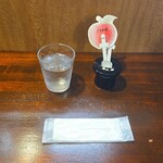 キッチン ブルー グローブ - 予約テーブルセット