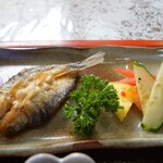 三河屋 - 子鯉の唐揚げ