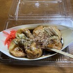 芦屋 - たこ焼き　6個　580円
