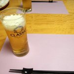 末広館 - 生ビール　サッポロクラシック