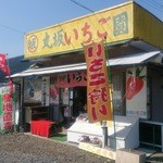 丸坂いちご園 - いちご狩りはこちらで前払い。採りたての苺の販売もしています♪