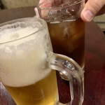 中華菜館　福壽林 - 啤酒的泡沫( ･᷄∀･᷅)･᷄∀･᷅)･᷄∀･᷅)www這杯還沒喝一口