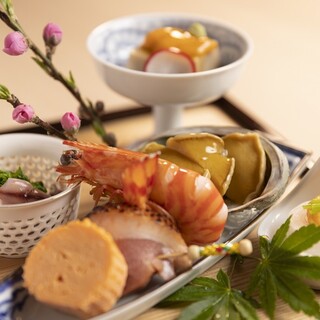 板前手作りのご接待に最適な会席コースは￥9,350よりご用意