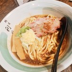 自家製麺 麺屋 利八 - エビ油らぁめん(1100円)