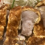 とんかつ とんき - 断面はウェルダンです。