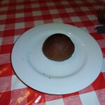 OSTERIA NAKANO - ココアのパン　　匂いは余りしないけど、仄かなココア風味でした｡⁠◕⁠‿⁠◕⁠｡