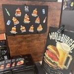 BEER STAND WORLD BURGER - 