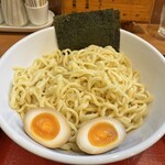 めん和正 - ◾️つけ麺1玉¥900
      ◾️味玉¥50
      　※こちらも定番の『ネギ多め』も申告❣️
      　※1年前に比べ¥100ほど値上がりしてますが
      　　それでも¥1.000以下と激安な設定
      　※後会計　現金のみ