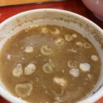 めん和正 - スープ割り
