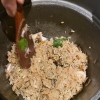 磯ぎよし 天神店 - しっかり混ぜて