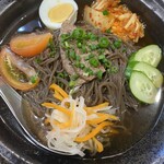 炭火焼肉 やまもと - ととり冷麵　￥1100