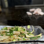 お好み焼き ふじや - 「ミノサンド」と連鎖する「ミノサンド」
      
      こうゆう連鎖するシリーズはお好み焼きあるある(´◡͐`)
      楽しい！