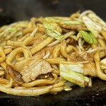 お好み焼き ふじや - ( ﾟ∀ﾟ)・;’.、ｸﾞﾊｯ!!  俺の「焼きうどん」♪♪♪