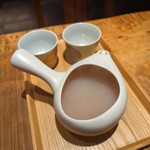 手打蕎麦 じゆうさん - 蕎麦湯