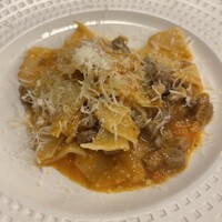 ブラカリイタリア料理店 - 仔羊とパプリカのアブルッツォ風煮込みソース