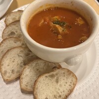 ブラカリイタリア料理店 - カラブリア風トリッパ（ハチノス）の辛いトマト煮込み