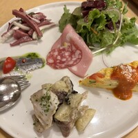 ブラカリイタリア料理店 - 前菜の盛り合わせ