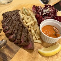 ブラカリイタリア料理店 - アンガス牛のステーキフリット