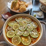 玄そば 東風 - すだちそば