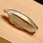 鮨 めい乃 - 天草の小肌です。良い〆加減です