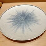 鮨 めい乃 - 丸い折敷