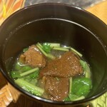 つるとかめ - 大なめこ汁！