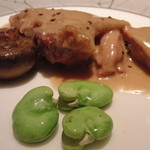 AKI NAGAO - 【2014年04月07日】ランチ３２００円コース～鶏肉のメイン