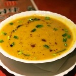 シディークパレス - 2014.4 レンティルスープ（1,280円）を大盛りで