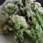 そば処 平石亭 - 山菜天ぷら