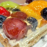 カフェ青山 - タルト¥600内　モーニングセット価格。美味い。