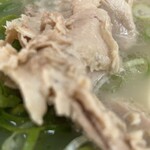 元祖ラーメン長浜家 - 肉はこれよ♩