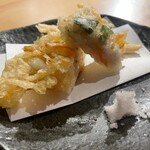 すし屋 蓮太郎 - かき揚げ