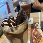 珈琲館 - ドリンク写真:これアイスではなくクリームでした!がマゼマゼで旨し!