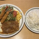 タカセ - スペシャルランチ　ご飯大盛り