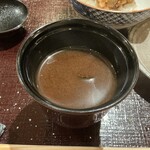 天ぷら浅沼 - シジミの赤出汁