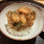 天ぷら浅沼 - かき揚げ丼