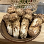 天ぷら浅沼 - 松茸(//∇//)