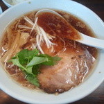 【中華そば元祖】 ６００円 醤油ラーメンのかなり上級レベルの味