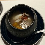 和 のぎ - トマトと金目鯛の蒸し物