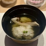 和 のぎ - 淡路の鱧と松茸のお椀